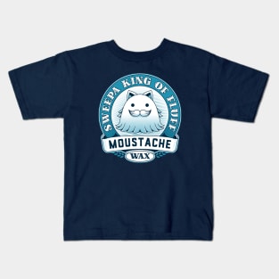 Sweepa Moustache Wax Kids T-Shirt